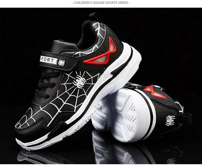 Luxury Kids Shoes Boys Sneakers PU Leather Children Sneakers 2023 New Fashion Casual Sports Tennis Shoes for Boy.