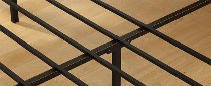 140x200 mit Gitterrahmen, integrierte LED-Beleuchtung und Ladestation (2 AC-Steckdosen, 2 USB-Anschlüsse), Bett 140x200 Mit Lattenrost Au