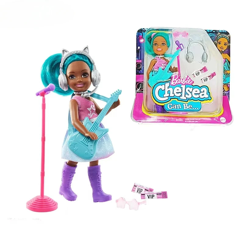 Original Travel Barbie Doll with Clothes Accessories Brinquedos Barbie Doll Toys for Children Juguete Baby Toys for Girls Boneca.