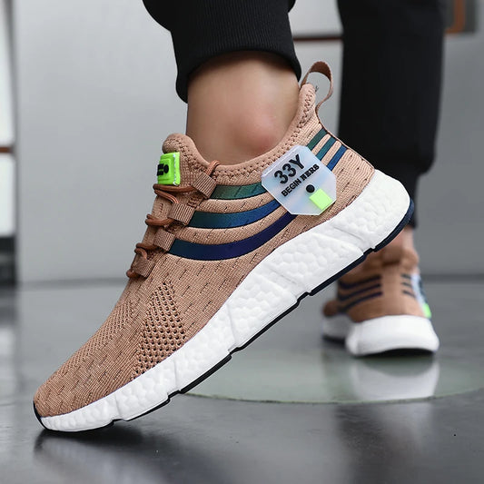 Männer Casual Turnschuhe Sommer Atmungsaktive Sportschuhe Leichte Outdoor Mesh Laufschuhe Athletisch Jogging Tenis Wanderschuhe