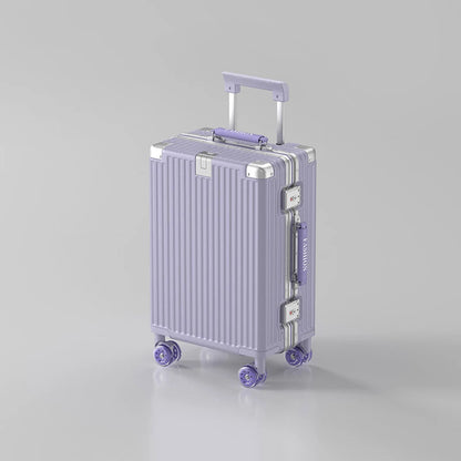 20-Zoll-Kompaktgepäck 26-Zoll-Trolley-Koffer mit großem Fassungsvermögen und Aluminiumrahmen für Männer und Frauen Reisekoffer