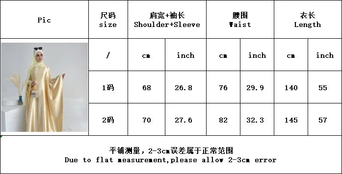 Batwing Satin Shimmer Abaya Damen Dubai Luxury Islam Muslim Kaftan Dress Women Kebaya Vestidos Djellaba Robe Femme Musulmane.