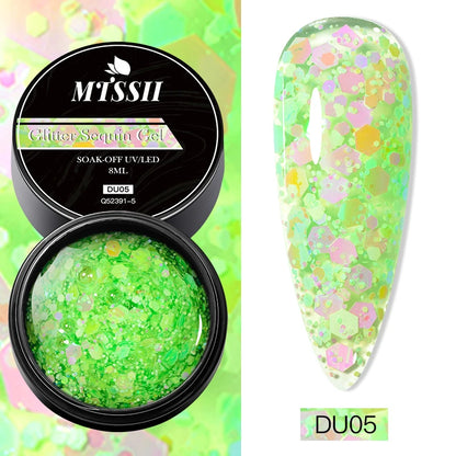 Mtssii 8ML Quick Extension Nail Gel Vernis Nude Milk White Gel Nail Polish UV Semi Permanent Nails Art For Manicure Tools