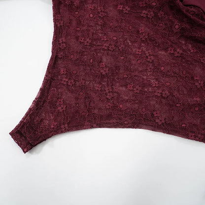 Elegante Spitzen-Maxikleider für Frauen 2022, sexy Spaghettiträger, Patchwork, Feiertage, Partykleid, Sommer, rückenfrei, langes Kleid