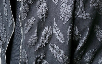 Man Coat Spring Autumn Black Jacket for Men Printed Zip V Clothing Fashion 2024 High Quality Cold Stylish Casual Luxury Designer.