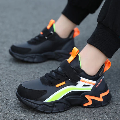 Kids Casual Boys Shoes Soft Sole Kids Shoes Non-slip Sneakers Shoes Outdoor Student's Children Pink Girls Sport Walking Footwear.