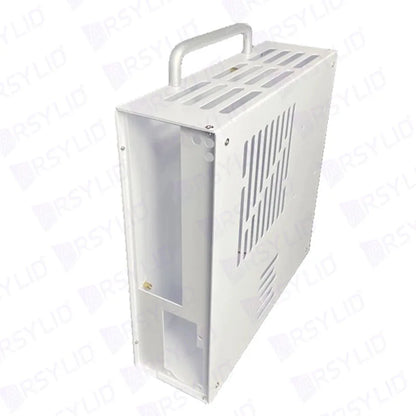 ARSYLID D9 M-ATX Computer Case 5.3L Smaller Mini Core Display Form Factor Chassis 63mm Radiator Flex PSU.