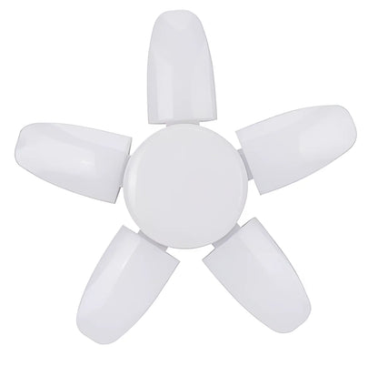 60W 100W E27 Led-lampe Fan Blade Timing Lampe 220V 110V Faltbare Led Industrielle Glühbirne Lampe für Home Decke Licht Garage Licht.
