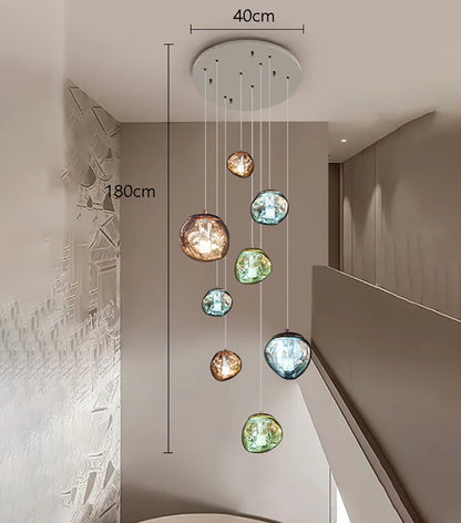 Moderne Heimdekoration, LED-Deckenleuchten für das Wohnzimmer, LED-Deckenleuchten für die Treppe, Hängelampen, Innenleuchte.