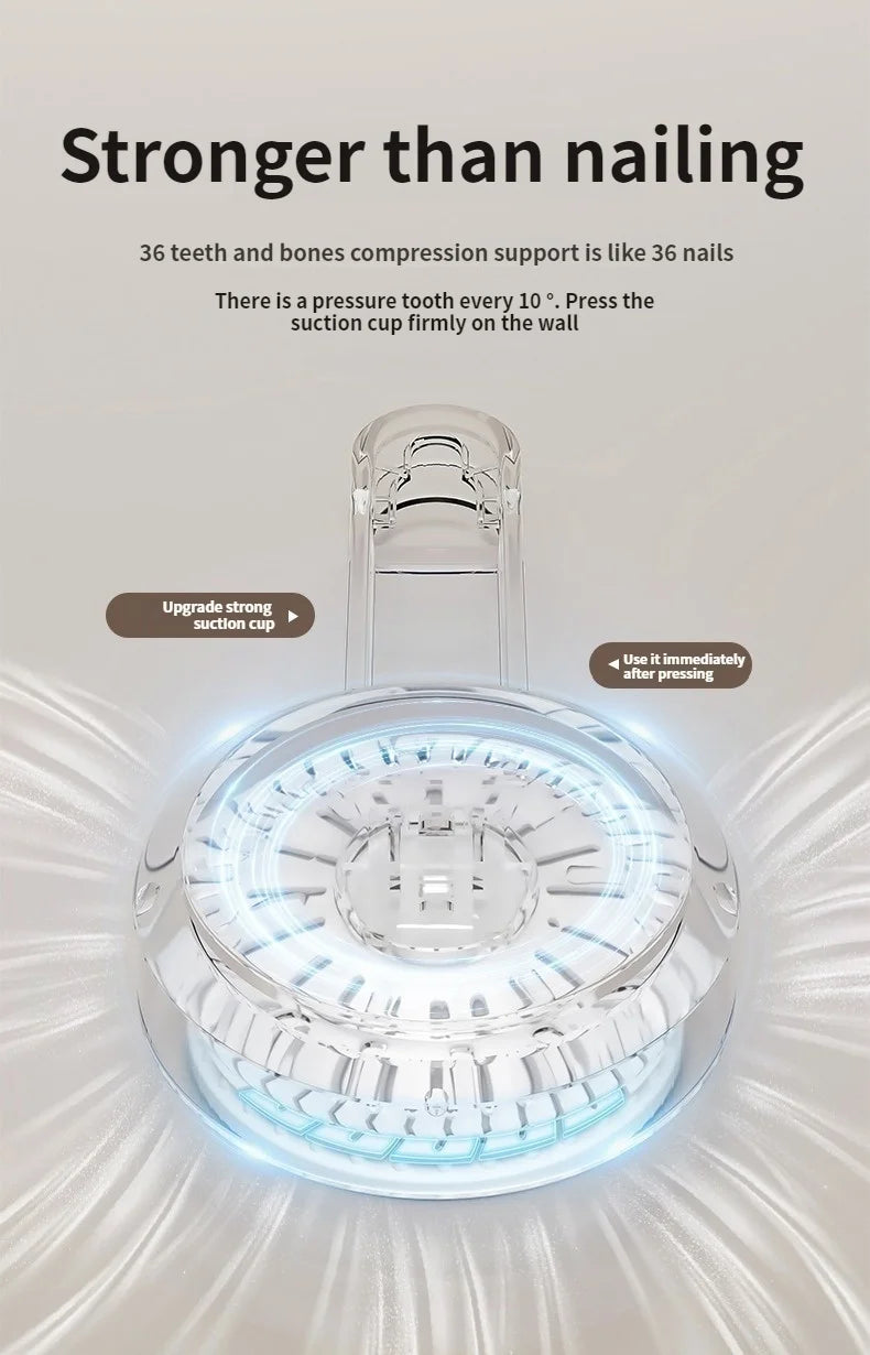 Badezimmer-Aufbewahrungsregal ohne Bohren, Saugnapf, Badezimmer-Waschbecken, wandmontiertes Badezimmer-Aufbewahrungsregal, Küchenaufbewahrung