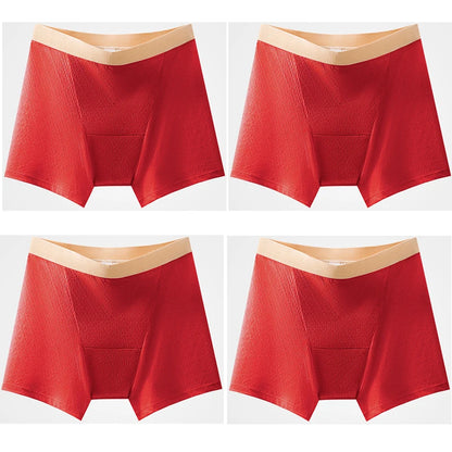 4pcs Women's Safety Pants Physiological Underwear High Waist Shorts Panties For Women Plus Size No Trace Leggings Safety Panty