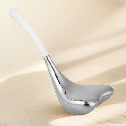 Facial Massage Cryo Spoon Facial Skin Care Ice Globes Stainless Steel Cooling Spa Globes Ice Globe Roller 2-in-1 for Face Eyes.