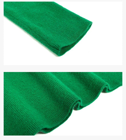 100% Ultra-fine Merino Wool Sweater Autumn and Winter Loose and Simple Semi-turtleneck Wool Bottoming Shirt Multi-color Sweater