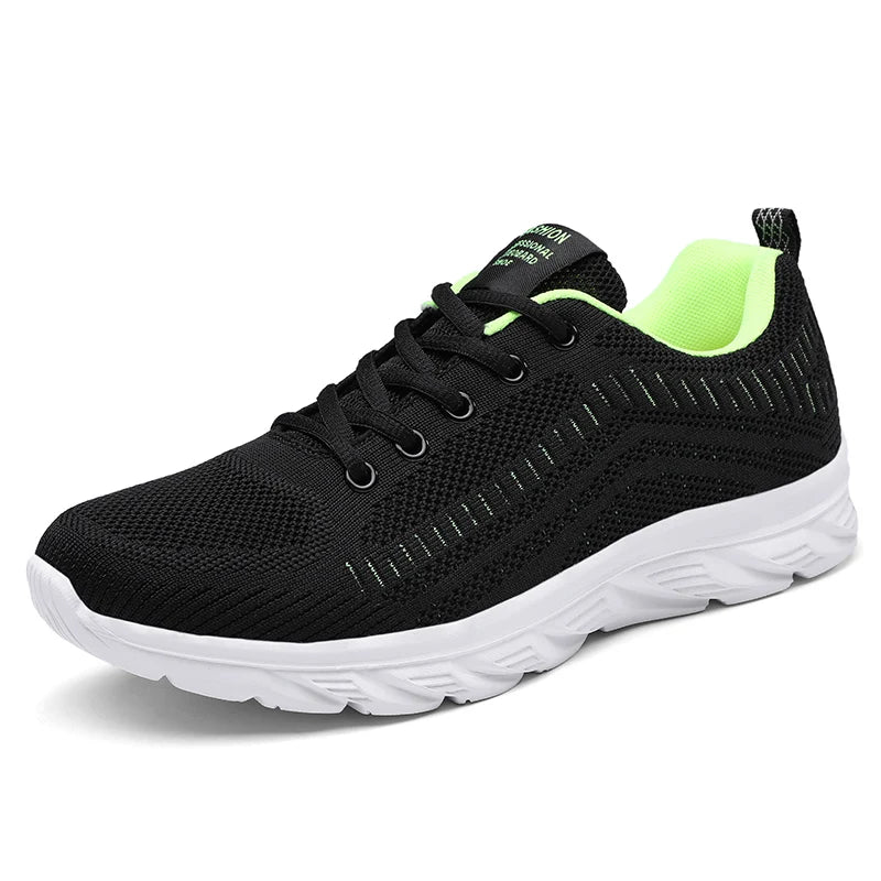 YRZL Running Shoes Men Sneakers Fashion Lightweight Trainers Breathable Walking Shoes Comfortable Athletic Sport Shoes for Men.