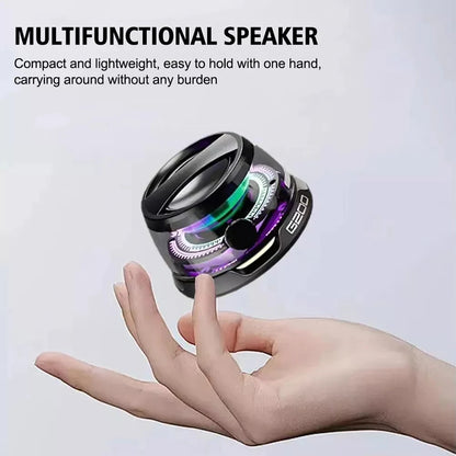 G200 Magnetic Portable Bluetooth 5.3 Speaker Mini Sound Box Multifunctional LED Color Light Stereo Soundbar Wireless Loudspeaker.