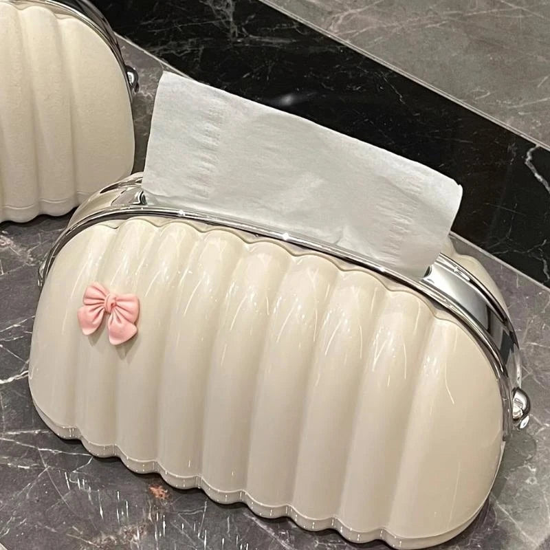 50LF Lovely Rabbit Design Marshmallows Tissue Box For Kids And Adults Home Decoration.