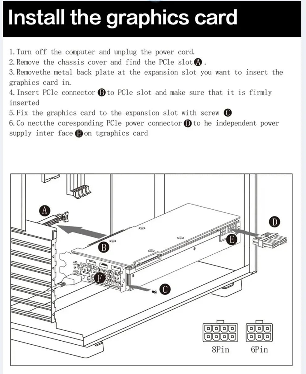SOYO AMD Radeon RX550 4GB GPU GDDR5 14nm For Desktop PC Games Video RX560 Graphics Card 128bit  RX 550 Computer Components.