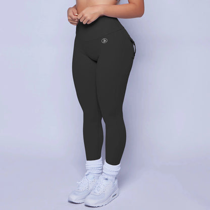 2025 Allure The Band Gym Leggings Women High Waist Tights Pants Peach Hip with Pockets Women Workout Gym Leggings ATB Yoga Pants.