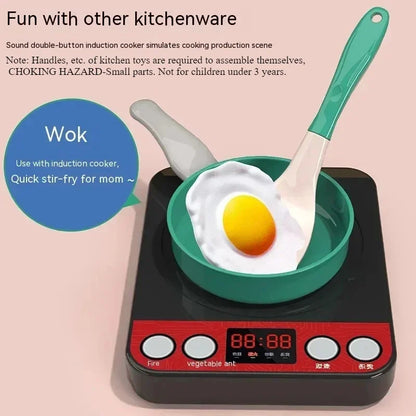 Kids Kitchen Toys Set 92/86/69/59PCS Play Kitchen Accessories Kit with Play Pots Pretend Food Cooking Toy Toddler Girls Boy Gift.