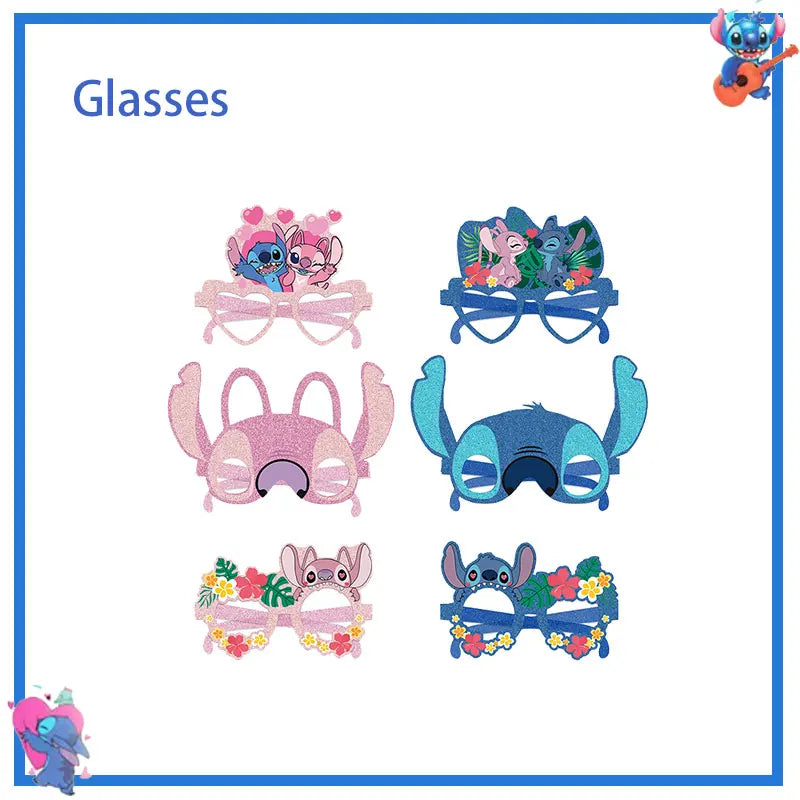 Disney Stich Geburtstag Party Dekorationen Blau Thema Geschirr Tischdecke Banner Hängende Spirale Für Kinder Event Liefert.