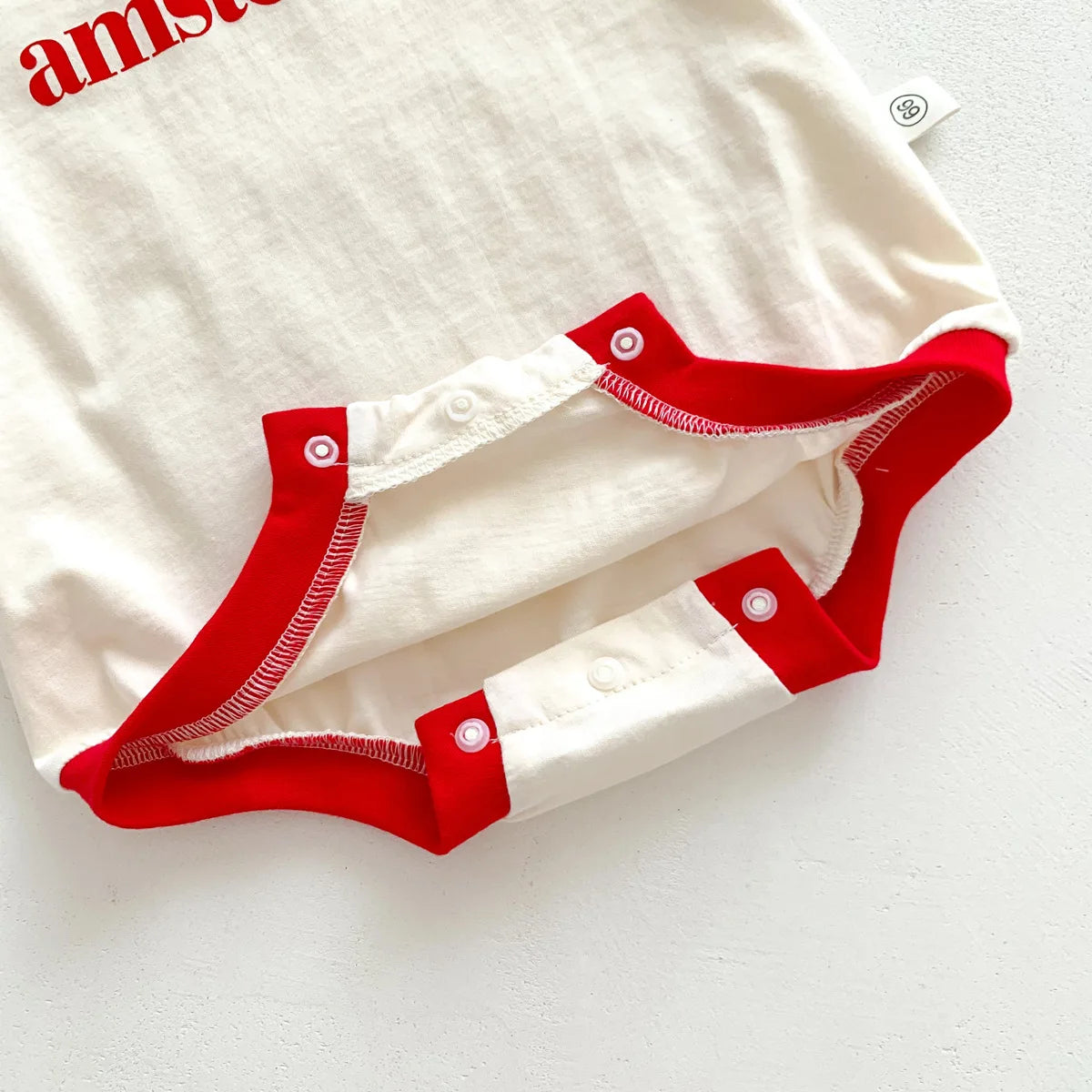 Drop-Shipping Sommer Kleinkind Baby Kurzarm Brief Outfit reine Baumwolle Overalls Kinder Neugeborenen Bodys einteiliges Kleidungs stück.