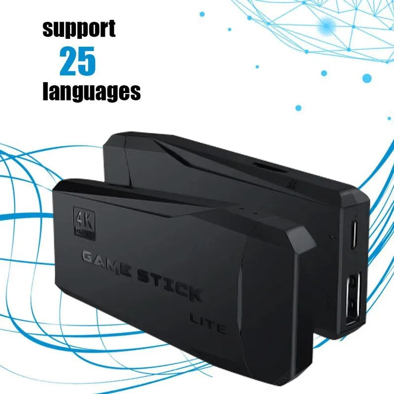 M8 4K Video Game Console Built-in 20000 Games Wireless Controller Gamepad Retro Handheld Game Player For PS1 Dropshipping.