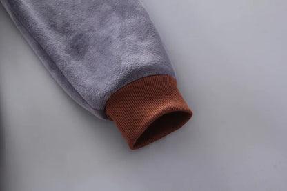 3PCS Winter Autumn Toddler Baby Boys Girls Clothes Baby Sweaters Coat +Pants +Hooded Vest Outfit Set Infant Warm Clothing Suits.