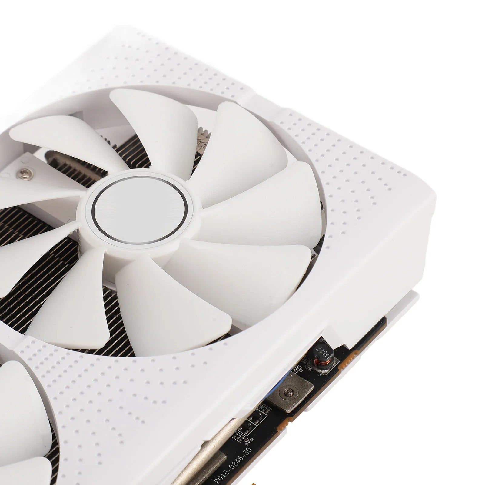 GPU Graphics Card 4K Ultra HD 8GB GDDR5 256bit Dual Fan and Copper Pipe Cooling RX470 Quiet Gaming Graphics Card for Computer.