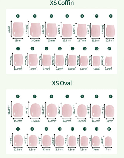 Nailpop 3-IN-1 Nude Natural Soft Nail Tips Set 140PCS Skin Tones Press on Nails Ultra-Fit Gel Nail Extensions Easy Manicure DIY.