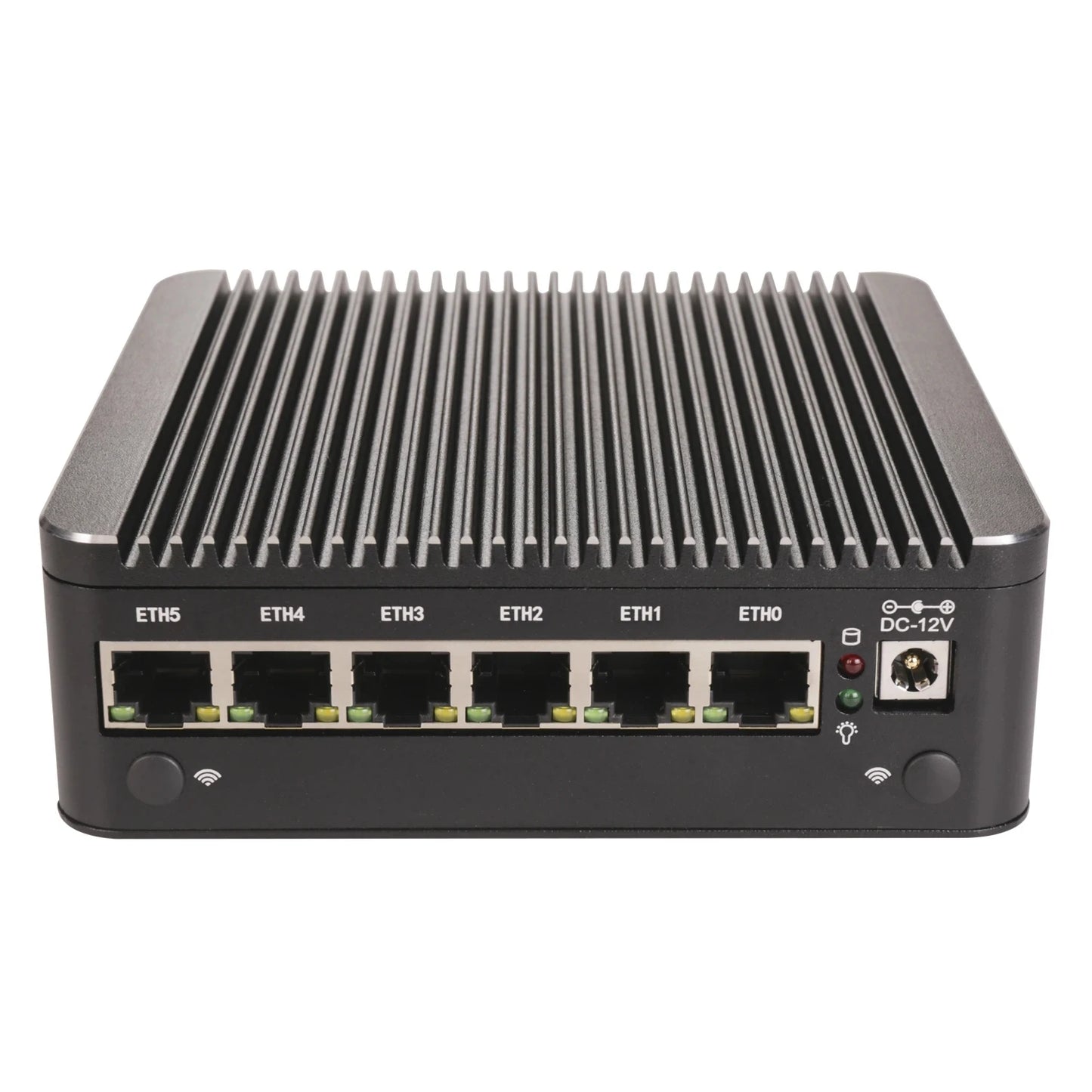 Intel N150 7505 6305 6 Lans i226-V 2.5G Firewall Soft Router DDR4 NVMe 1*COM Type-C pfSense OPNsense Fanless Mini PC Computer.