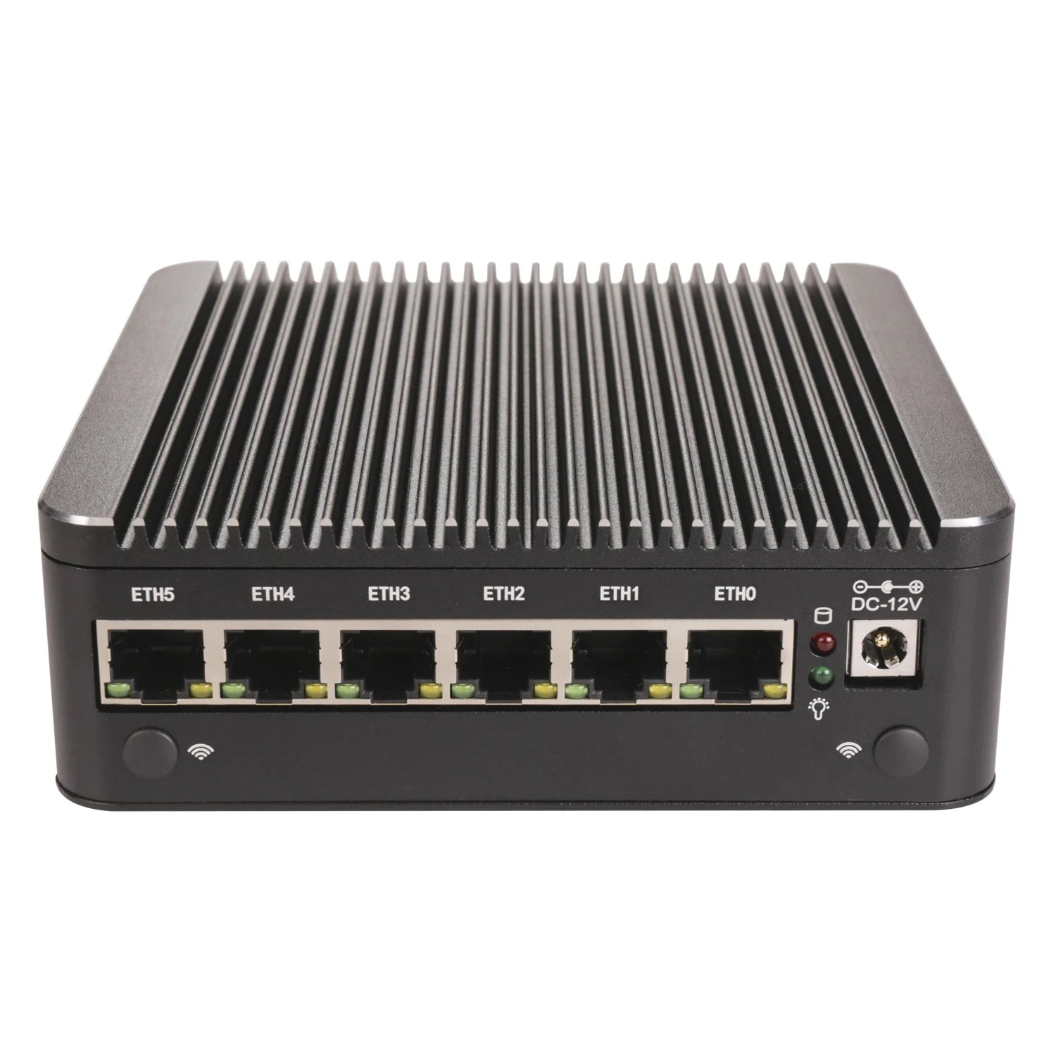 Intel N150 7505 6305 6 Lans i226-V 2.5G Firewall Soft Router DDR4 NVMe 1*COM Type-C pfSense OPNsense Fanless Mini PC Computer.