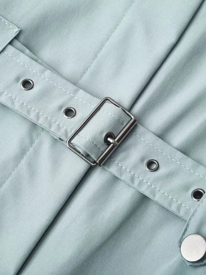 Fashion Womens Jumpsuit Casual Rompers with waist Belt Back Zipper Pockets Camisole Overalls for Daily Wear Office Work Vacation.