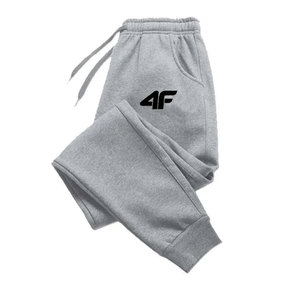 4F Men's Creativity Printed Jogging Pants, Fitness Joggers, Running Pants, Training Sport Trousers, Sportswear Sweatpants,.