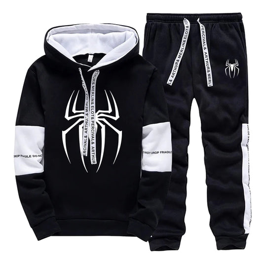 Hot Sales Men's Tracksuit Hooded Long Sleeves Casual Single Piece Sweatshirts Comfort Daily Single Piece Sweatpants Spring Autum.
