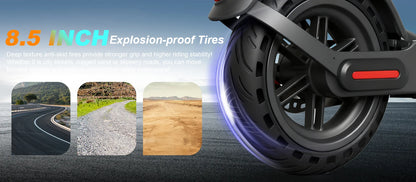 AOVOPRO TX01/365GO Electric Scooter 2025 New Design 350W Super Power Folding Dual Brake Electric Scooter 31KM/H 5-28KM Range