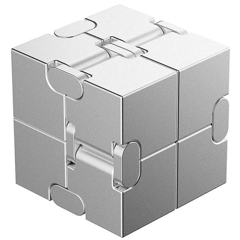 Magic Cube Stress Relief Toy Infinity Cube Portable Educational Toys Decompress Relax Toys for Children Adults Christmas Gift.