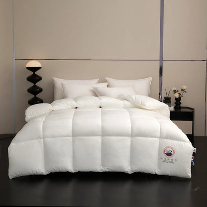 Icelandic Cashmere Protein Is Soft and Sticky with High Resilience Quilted Perfect Comfort ,Blanket Solid Color Bedclothes.