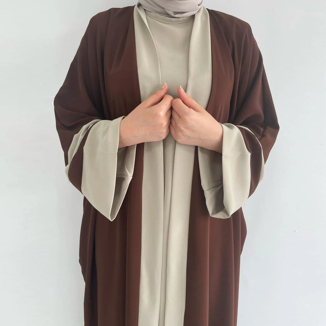 Eid Muslimisches Kleid und Abayas für Frauen, 2-teiliges Set, Musulman Ensembles Marokko, Ramadan-Kaftan, Abaya, Kaftan, Dubai, arabische lange Robe 2024.