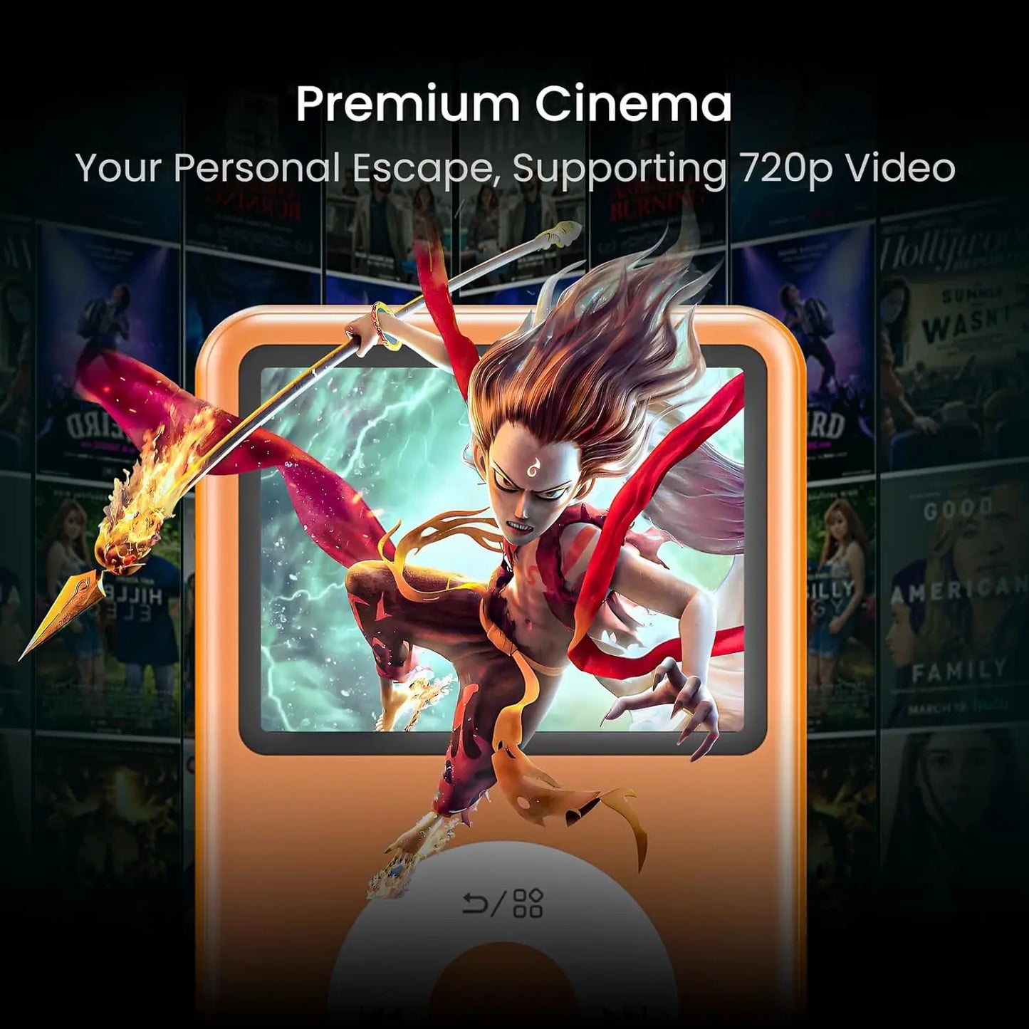 128GB ipod classic reproductor mp3 music player Bluetooth speakers, support fm radio, video, hifi ipod touch walkman