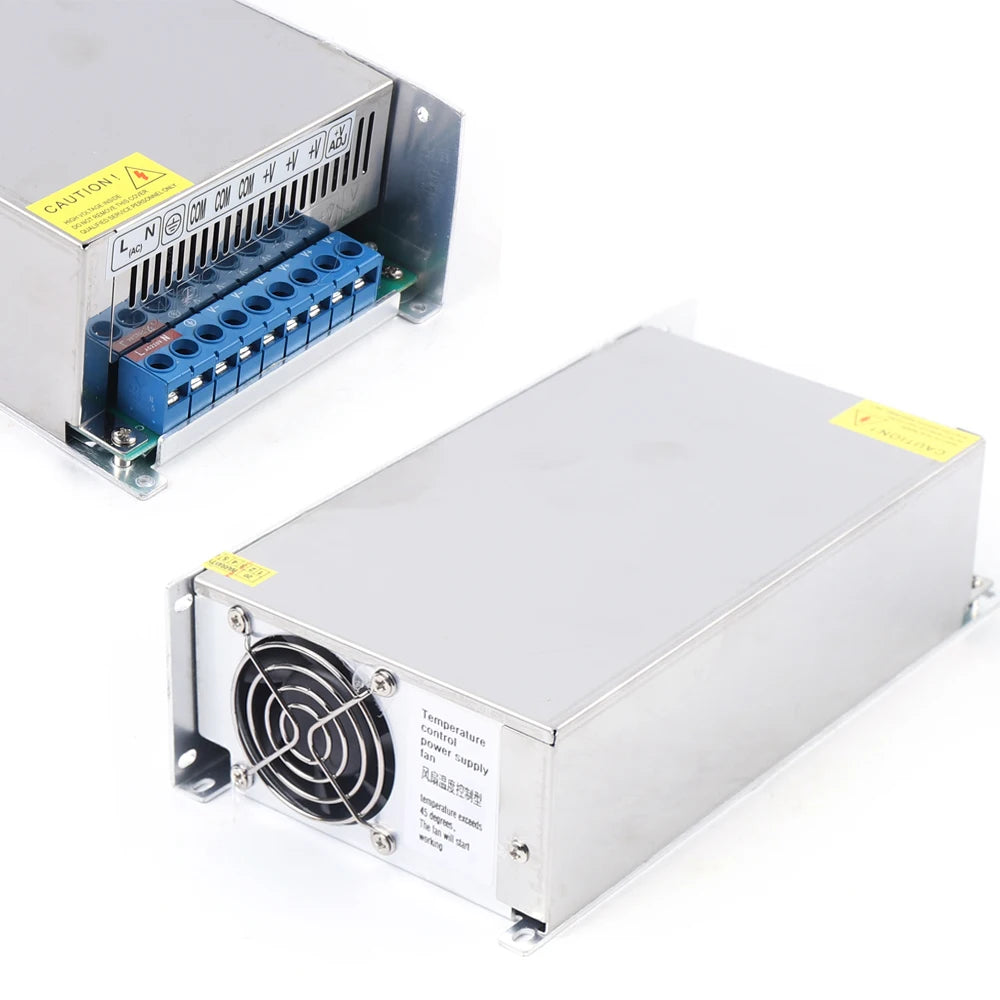 Power Supply 25A/20A 600W/1000W Voltage Converter AC 220V to DC 24V/48V Transformer Switching Power Supply, Adapter.