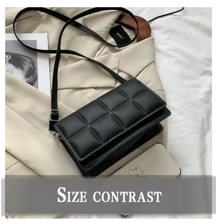 Fashion Brand Designer Women Shoulder Bag Small PU Leather Female Crossbody Bag Trend Classic Handle Handbag Women.