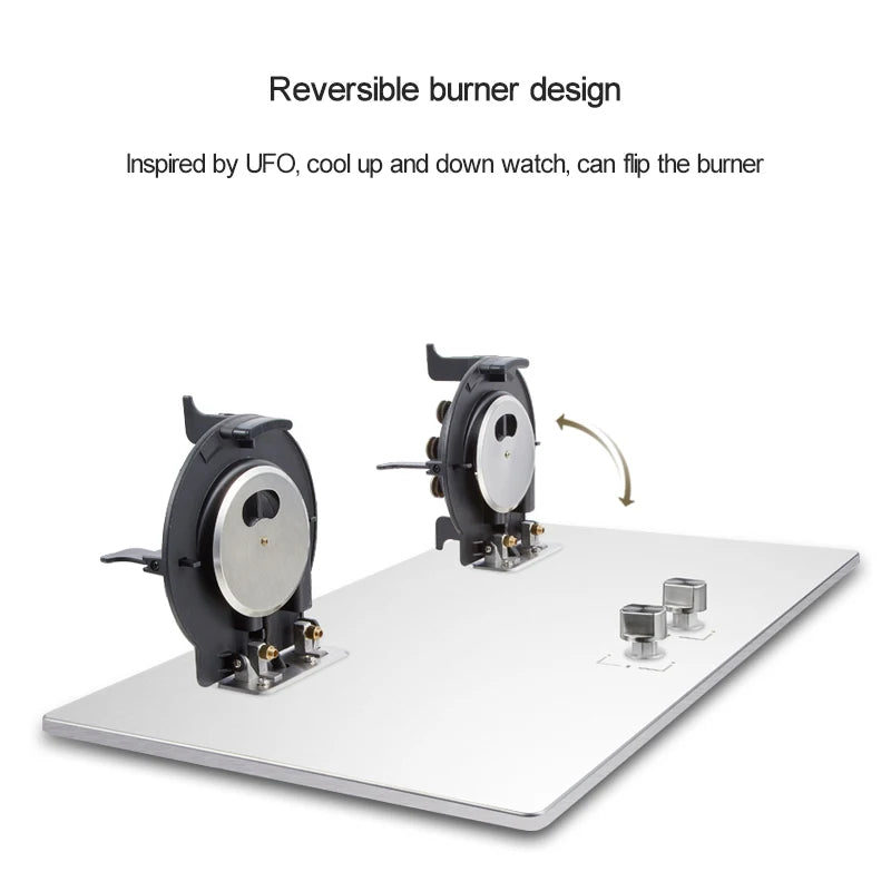 Household Double Stove Liquefied Gas Stove Embedded Kitchen Household Gas Stove Environmental Protection And Energy Saving.