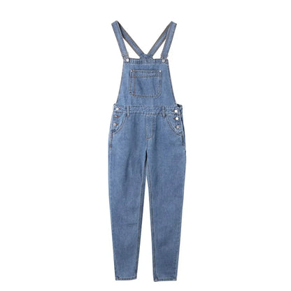 Männer Tasche Jeans Insgesamt Overall Streetwear Insgesamt Hosenträger Hosen Baggy Denim Harajuku Lose Hose Atmungsaktive Lange Hosen.