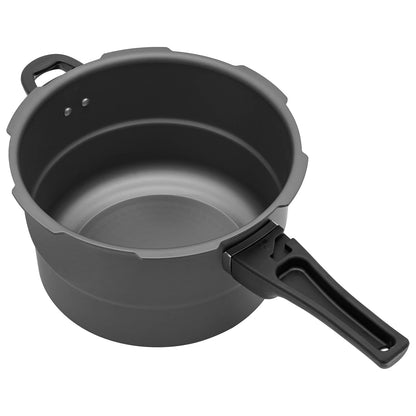 7L 24CM 80Kpa Ultra Wear-Resistant Medium Ratio Double Bottom Pressure Cooker Aluminum Alloy Pressure Cooker For Cooking Stewing.