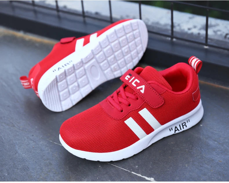 Kids Fashion Sneakers Boys Girls Tennis Shoes Mesh Breathable  Running Shoes Lightweight Outdoor Children's Sports Walking Shoes.