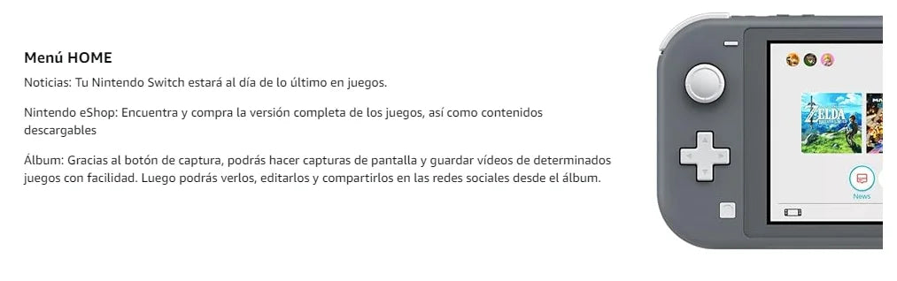 Nintendo Switch Lite Handheld Game Console Lightweight and Portable Built in Joy Con Controller Multiple Color Option.