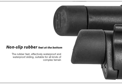 KINGJOY Aluminum Tripod 0.3KG with Quick Release Plate and 360° Head for Sony/Nikon/Canon DSLR and Smartphones,Camera,Live,Vlog.