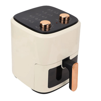 1350W Air Cooker 5.5L Large Capacity Full Automatic Multifunction Oilless Kitchen Fryer for Making Egg Tart Grilled Fish.