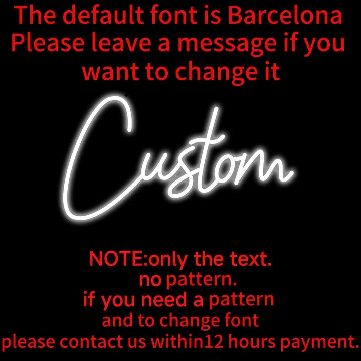 Benutzerdefinierte Neon Zeichen LED Vorname Licht Kinder Name Neon personalisierte Zeichen Teenager Zimmer Dekor Neon Led Lampe für Schlafzimmer Wand Dekor.