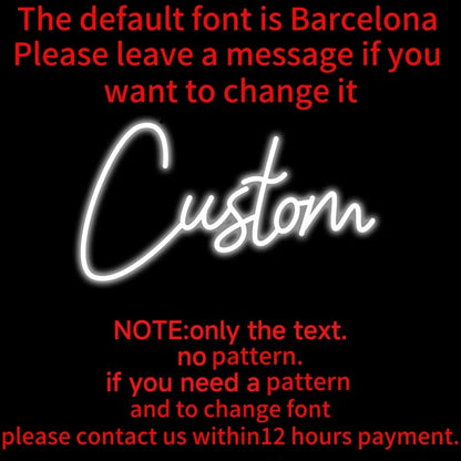 Benutzerdefinierte Neon Zeichen LED Vorname Licht Kinder Name Neon personalisierte Zeichen Teenager Zimmer Dekor Neon Led Lampe für Schlafzimmer Wand Dekor.